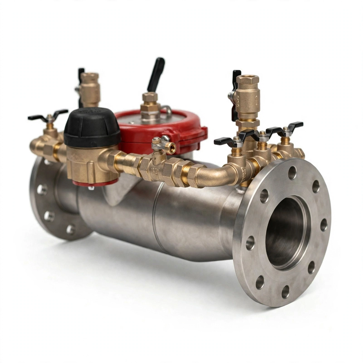 3000SSLG 2" Backflow Preventor Valve Double Detector Check Valve
