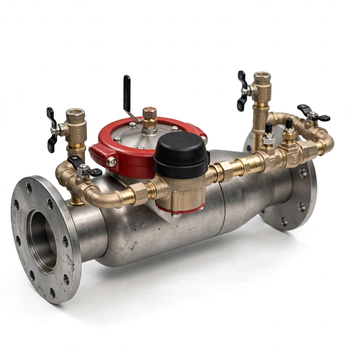 3000SSLG 2" Backflow Preventor Valve Double Detector Check Valve