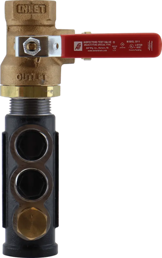 2-1/2" Brass Ball Valve With Stainless Steel Ball Stem Fire Protection Nibco Inc. Fire Protection Parts Fire Protection Equipment