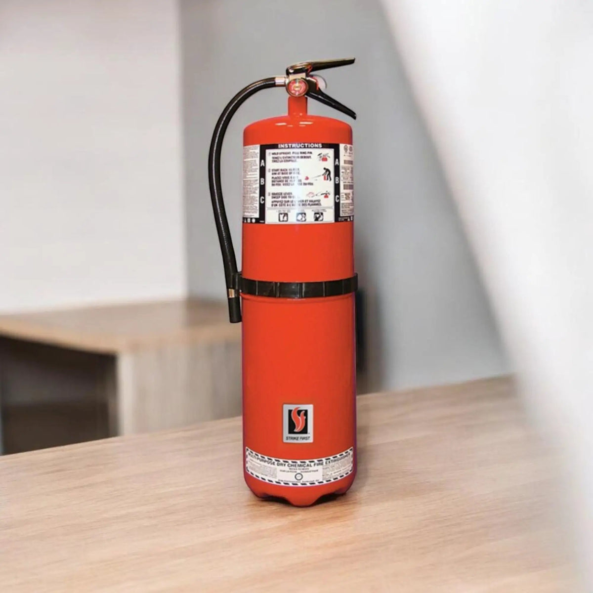 30 LB ABC Fire Extinguisher With Wall Hook 10A120Bc by Strike First Corporation