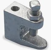 3/8" Standard Threaded Beam Clamp Hot Dip Galvanized - Fire Protection Parts