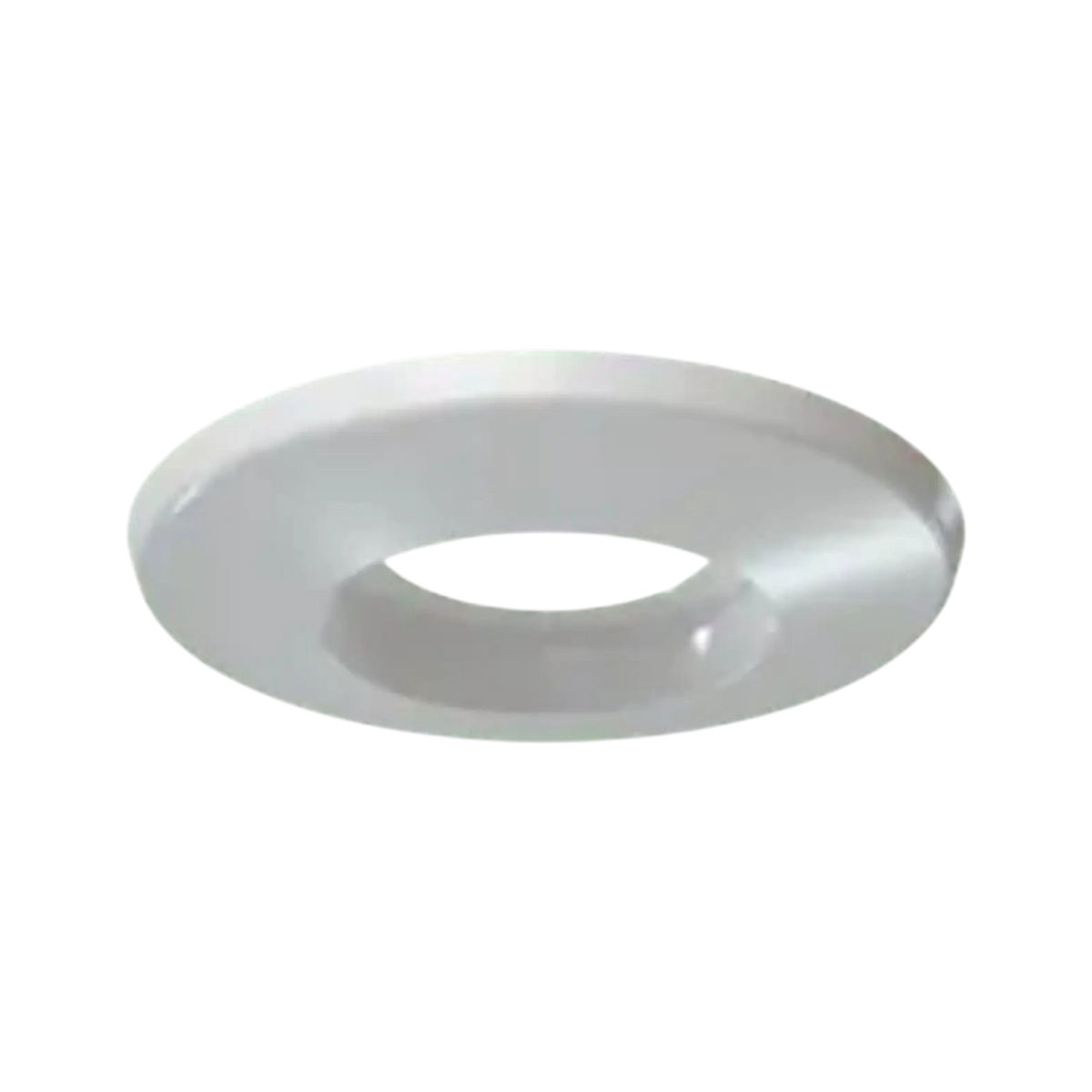 3" Flush Sprinkler Escutcheon White for Fire Safety