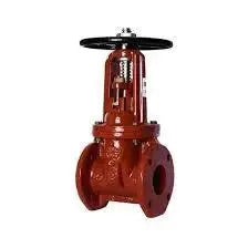 Ductile Iron OSY Resilient Wedge Gate Valve Flanged for Fire Protection Systems Valves and Systems Kennedy Valve Fire Protection Parts Ductile Iron OSY Resilient Wedge Gate Valve Flanged