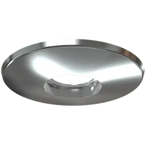 4" Flush Sprinkler Escutcheon Polished Chrome Finish by Viking