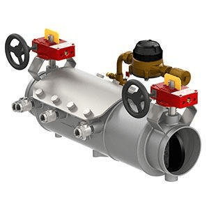 6" FIG 30 Double Check Detector Assembly DCDA Backflow Preventor Overview of the product: The 6" FIG 30 Double Check Detector Assembly (DCDA) Backflow Preventor is an essential component for safeguarding your water supply from contamination. Designed - Fire Protection Parts