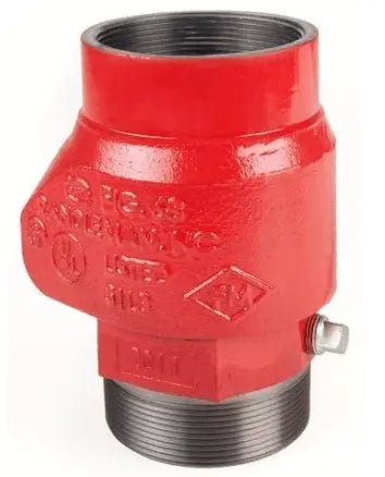 4" Male x Female SCR Check Threaded Valve for Fire Systems - Fire Protection Parts