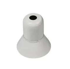 401 Two Piece Steel Escutcheon Chrome White Finish by Lip Hing Metal