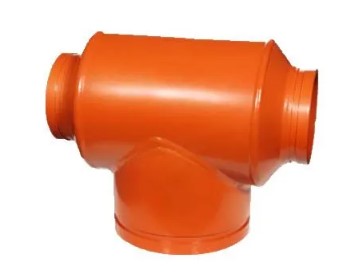 4 X 4 X 2 GRV RED TEE DOM - Fire Protection Parts