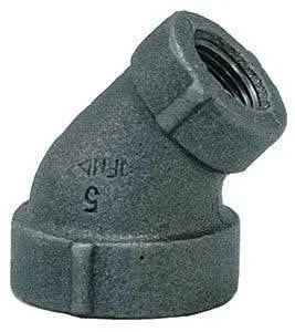 45 Degree Reducing Elbow Cast Iron Pipe Fitting by ASC Engineered Solutions