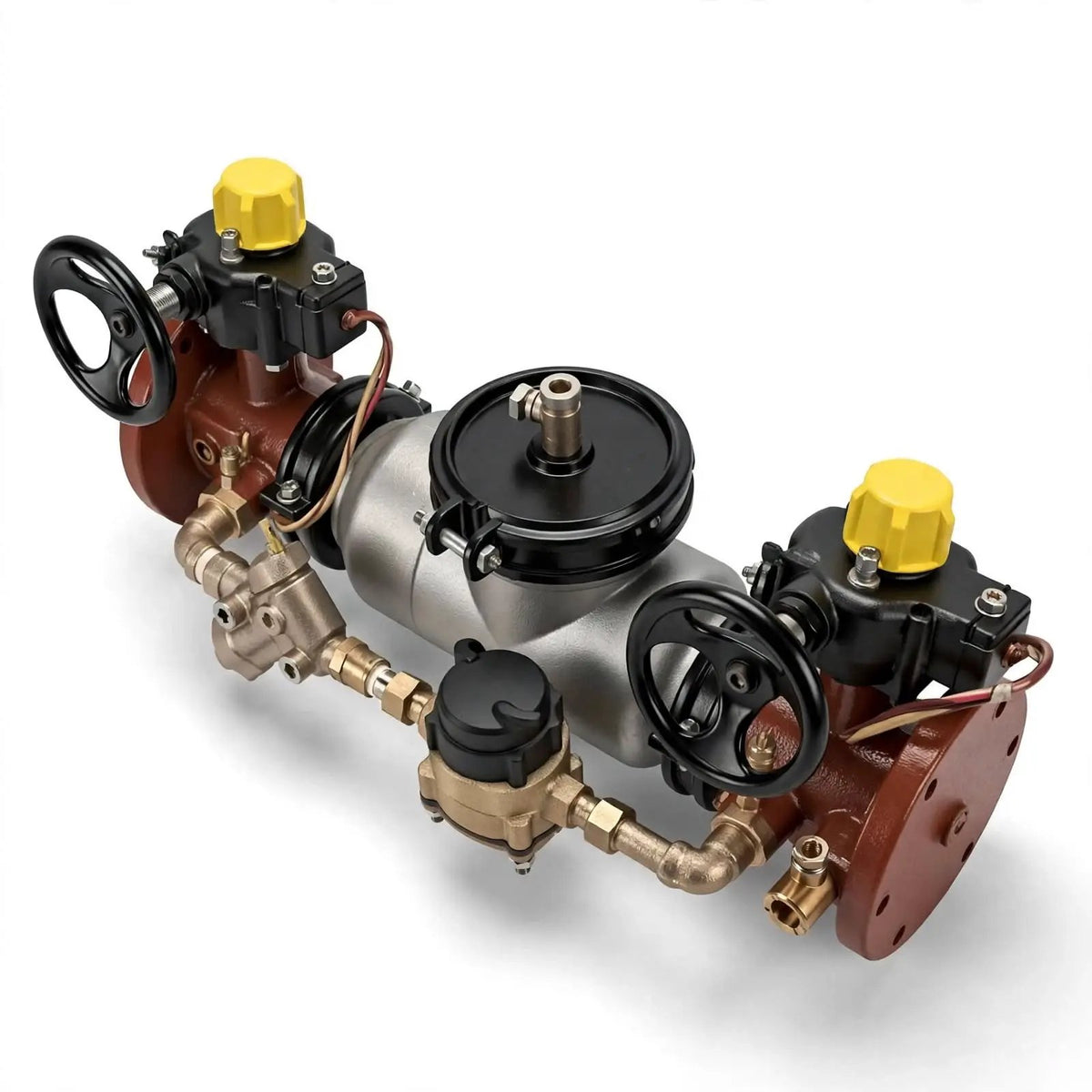 4" Double Check Detector and Pat Grooved Butterfly Valve