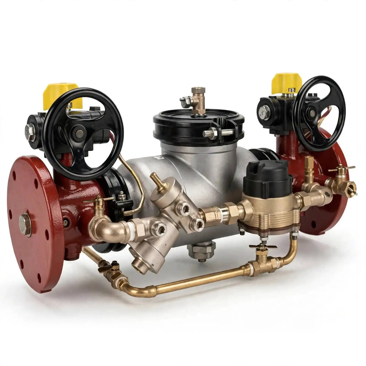 4" Double Check Detector and Pat Grooved Butterfly Valve