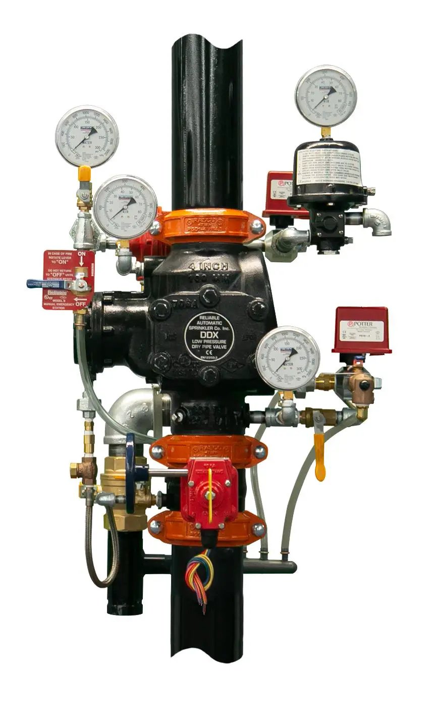 Reliable Fire Sprinkler Trim DDX LP w/ Pressure Switches 4DDXDRYPN by Reliable Sprinkler