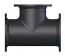 5" X 11" Black Cast Iron and Red Cast Iron Flange for Safety