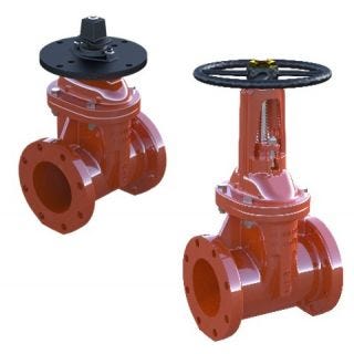 4" OS&Y FLG GATE VALVE 350PSI - Fire Protection Parts