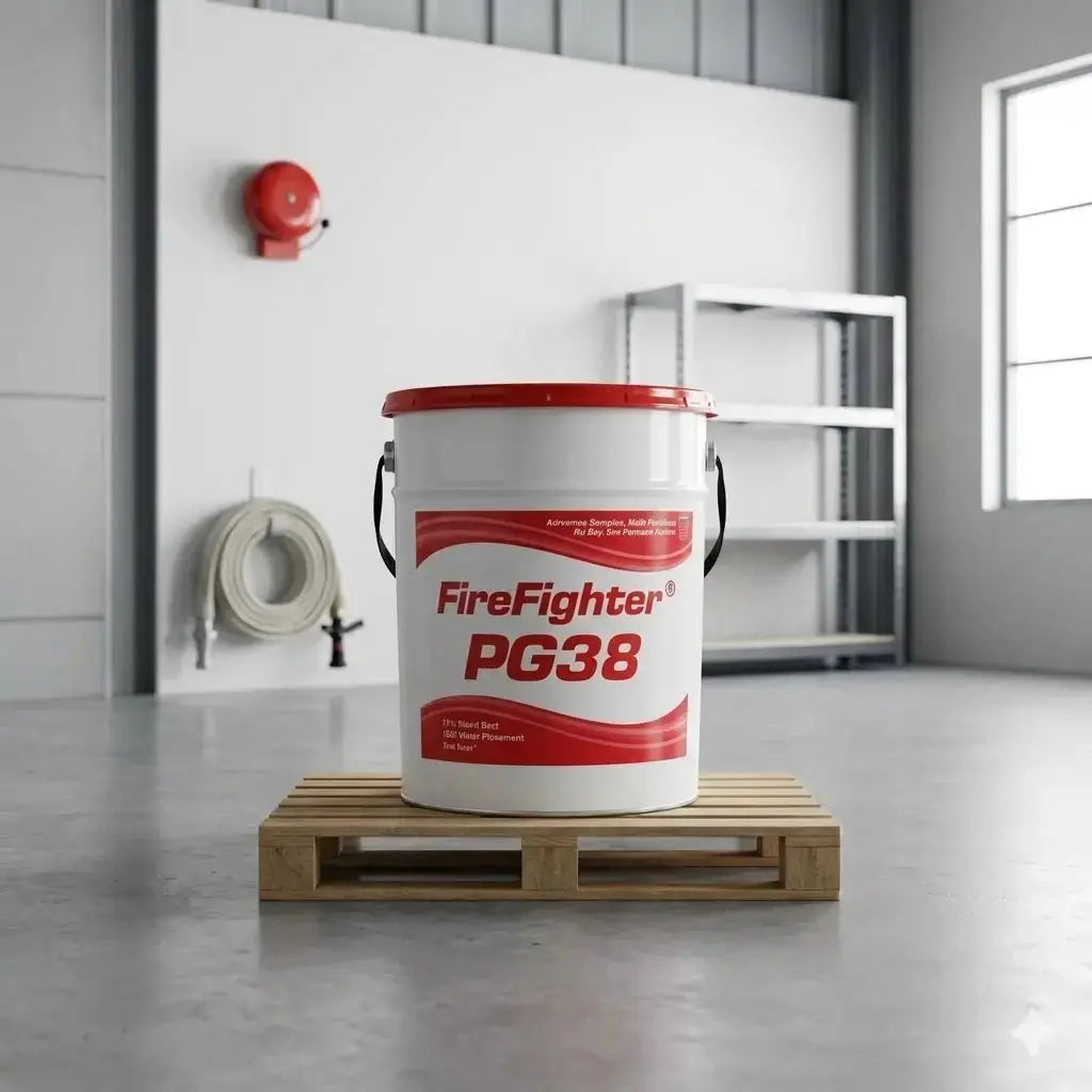 55 GAL Firefighter PG38 Steel Tank for Fire Protection by Noble Company
