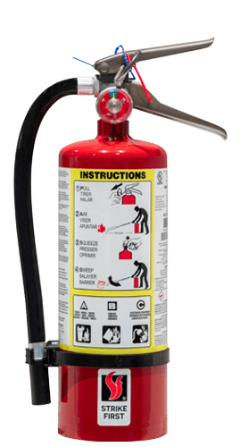 5LB (ABC) 3A10BC W/ WALL HOOK - Fire Protection Parts