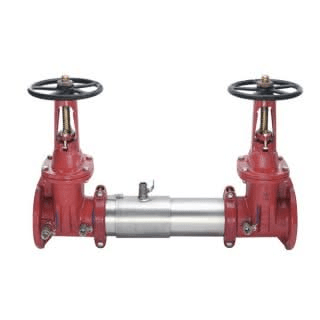 6" DOUBLE CHECK ASSEMBLY W/GROOVED BUTTERFLY - Fire Protection Parts