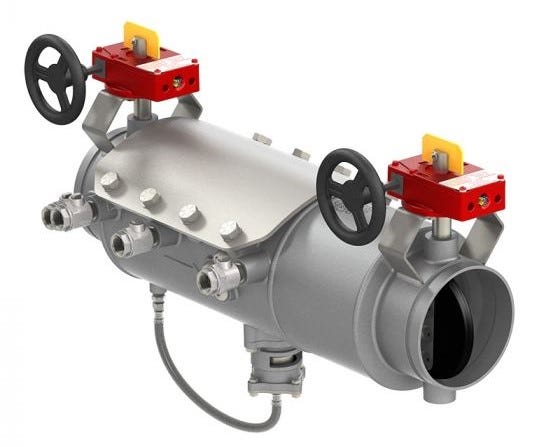 6" FIG 40 RED PRES VLV - Fire Protection Parts