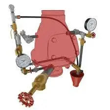 6" Galvanized Fire Protection Trim Valves and Systems Viking Fire Protection Parts TRIM,6" DV CONV,F1,STD,GALV - Fire Protection Parts