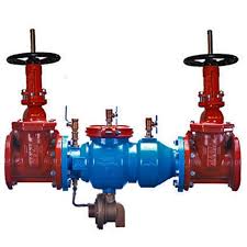 6" Red Pressure Assembly OSY Valve Durable Fire Safety Valve - Fire Protection Parts