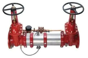 6" Reduced Pressure Detector Assembly With OSY Valves by Ames Backflows