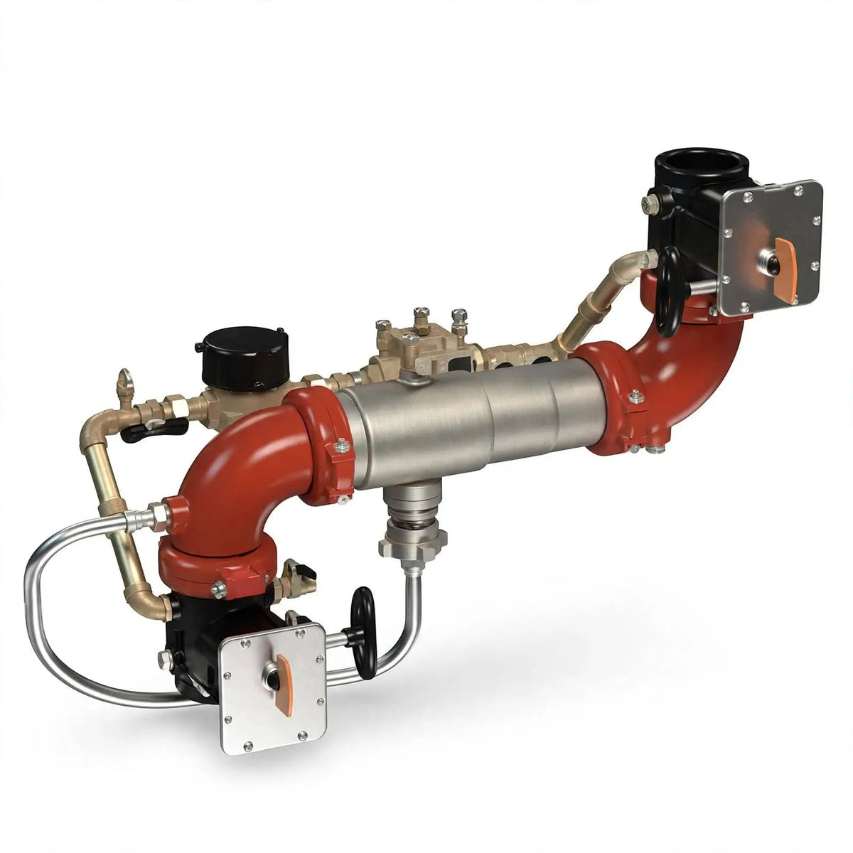 6" Reduced Pressure Detector Z Pattern Butterfly Valve