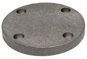 6" X 11" Black Cast Iron Companion Flange for Fire Protection by Napac, Inc