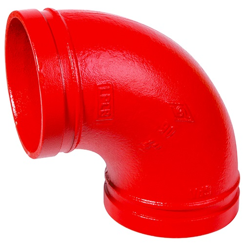 6 X 3 CI FLG RED ELBOW BLK - Fire Protection Parts