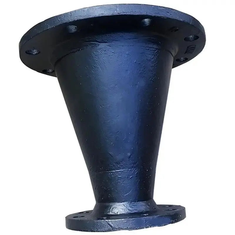 6" X 4" Black Cast Iron Flanged Reducer for Fire Safety Fire Protection Napac, Inc Fire Protection Parts Fire Protection Equipment