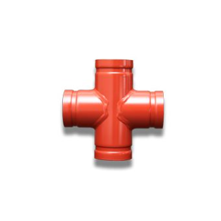 6" FAB GROOVED CROSS - Fire Protection Parts