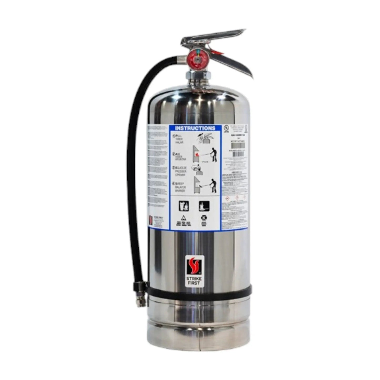 6L Kitchen 1A K Class W Portable Fire Extinguisher by Strike First Corporation