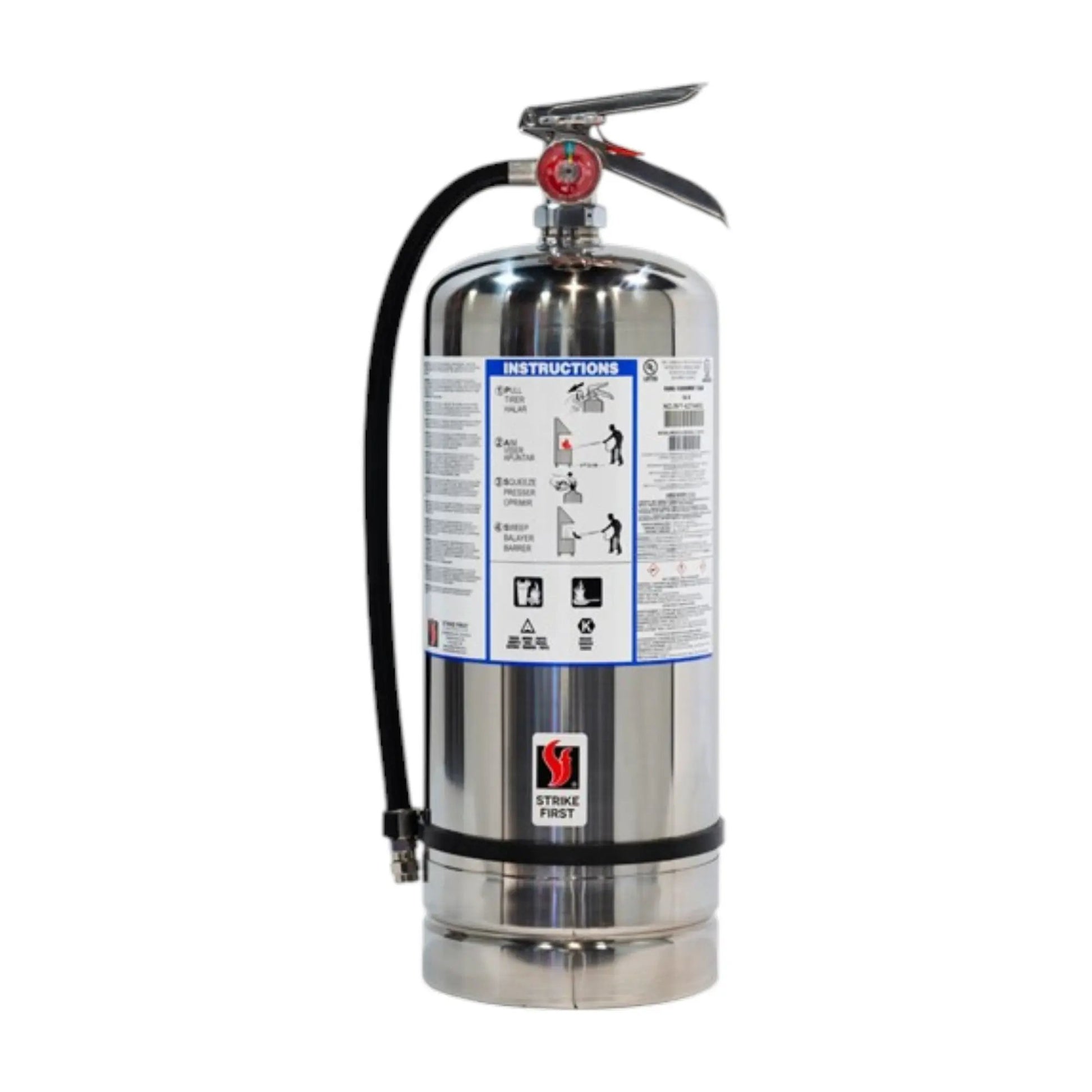 6L Kitchen 1A K Class W Portable Fire Extinguisher by Strike First Corporation