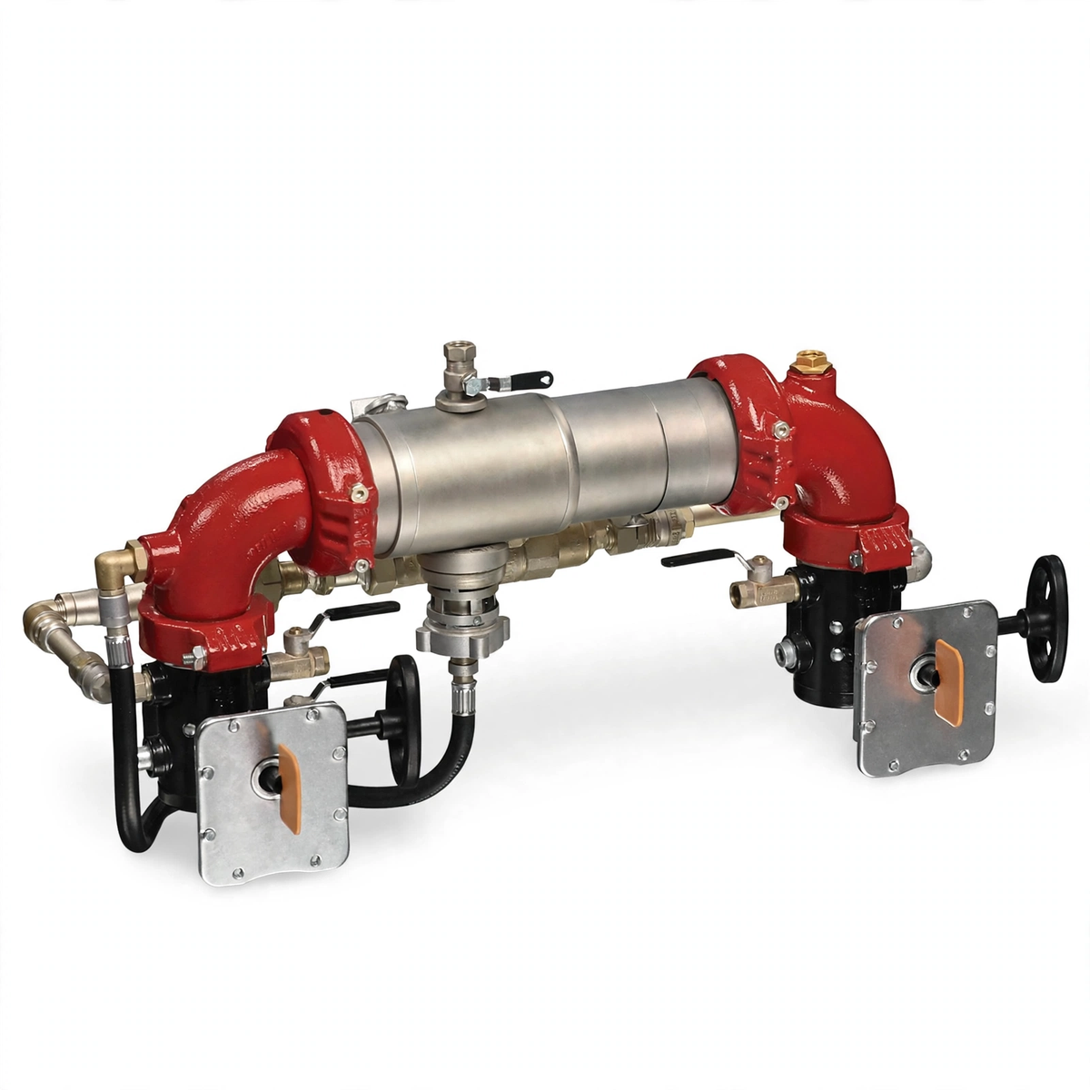 6" Reduced Pressure Backflow Preventor Valve Ductile Iron Coated