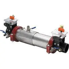 8" Double Check Backflow Preventer Valve Assembly Grooved Butterfly by Ames Backflows