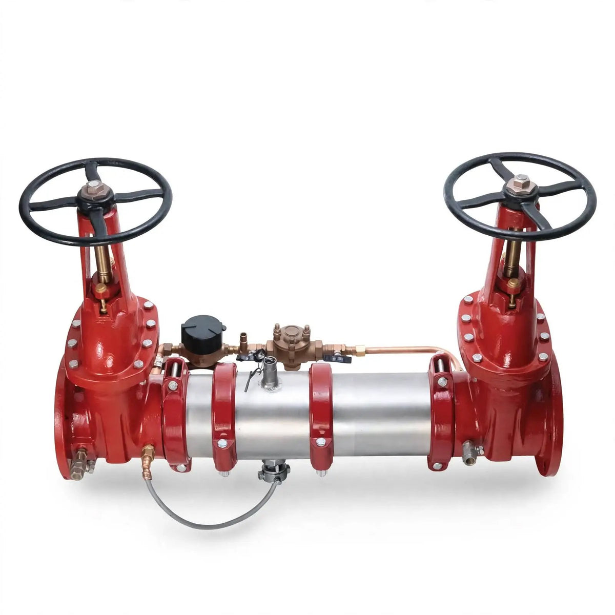 8" Reduced Pressure Detector With Grooved Valve System