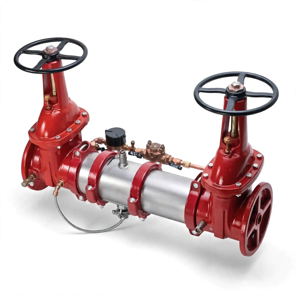 8" Reduced Pressure Detector With Grooved Valve System