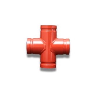 8" FAB GROOVED CROSS - Fire Protection Parts