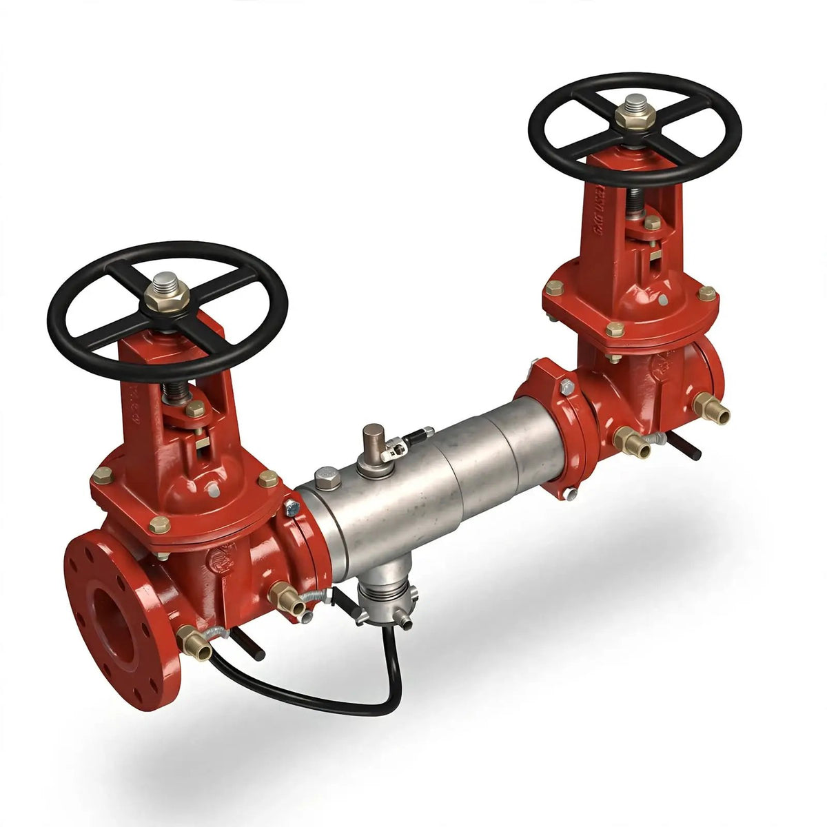 8" RP Assembly Backflow Preventer Valve with GXG OS&Y for Plumbing Systems
