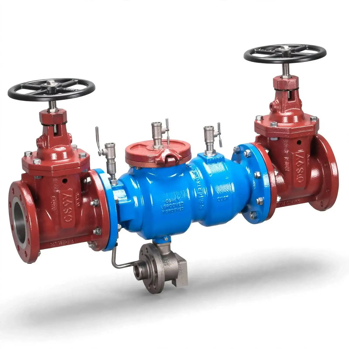 8" Wilkins OSY Flange X Grooved Valve for Fire Systems