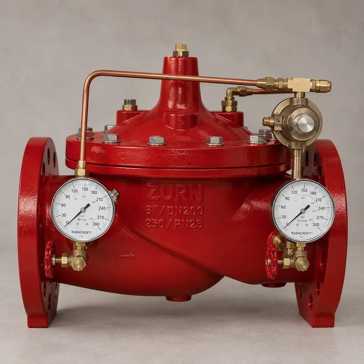 8" Fp Pressure Reduce Vlv by Zurn Wilkins