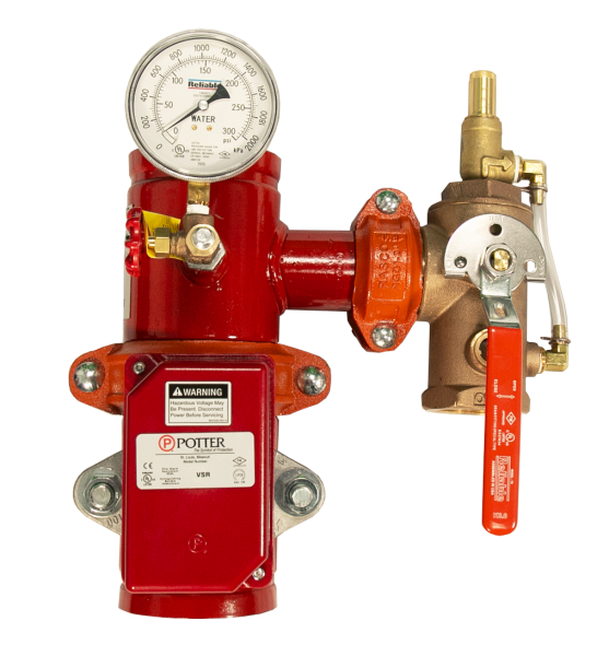 Reliable Fire Valves LP Assembled With Pressure Switches 3DDXFLPVR by Reliable Sprinkler