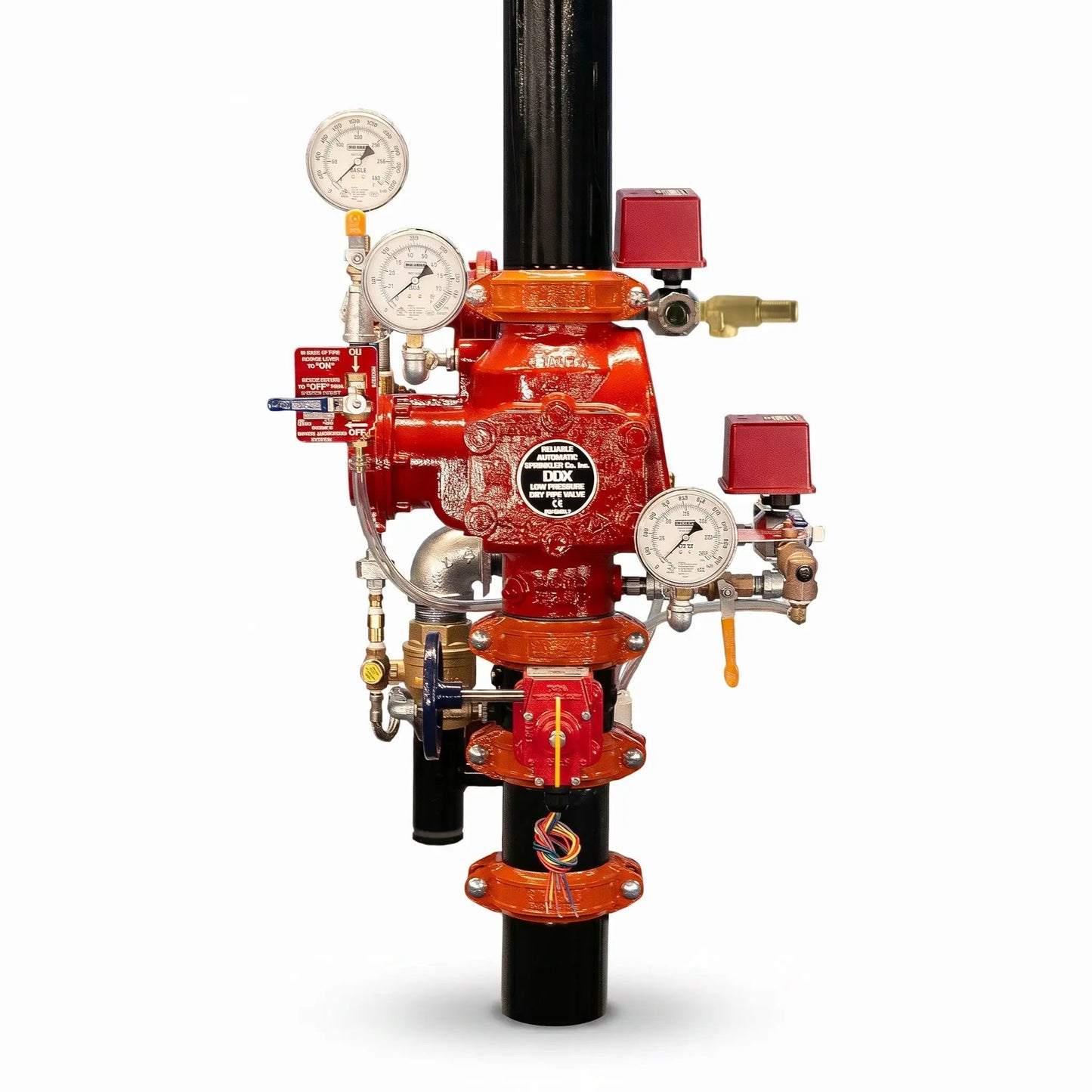 DDX Fire Valves Assembled, LP Pressure Switches 2DDXFLPR by Reliable Sprinkler