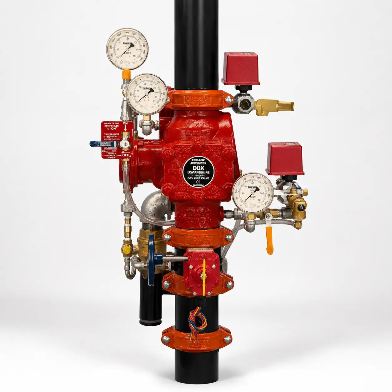 DDX Fire Valves Assembled, LP Pressure Switches 2DDXFLPR by Reliable Sprinkler