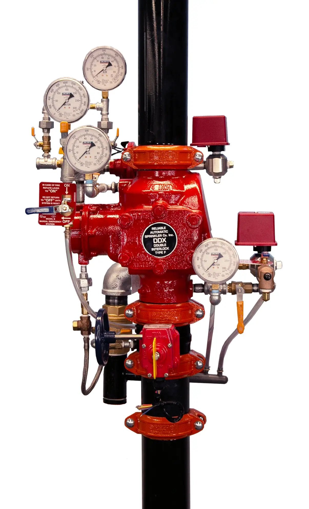 Fire Protection Valves LP Assembled with Switches 6DDXFLPVR by Reliable Sprinkler