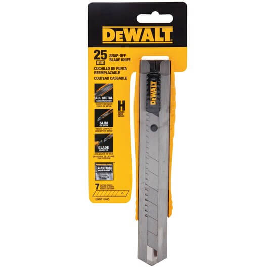 DEWALT DWHT10045 25mm Snap-Off Knife