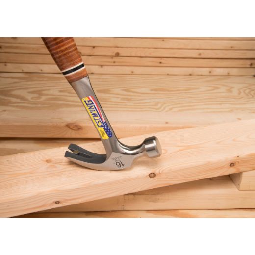 Estwing E16C 16 Oz Curve Claw Hammer With Leather Grip