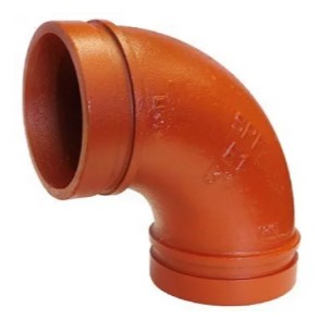 1 1/2" GROOVED 90 ELBOW GALVANIZED - Fire Protection Parts