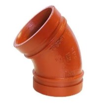 1-1/2" GROOVED 45 ELBOW - Fire Protection Parts