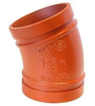 1-1/2" GRV 22 1/2 ELBOW GLV SWS - Fire Protection Parts