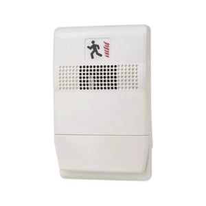 Kidde Horn Temporal 24VDC White Fire Alarm for Safety Compliance by Kidde